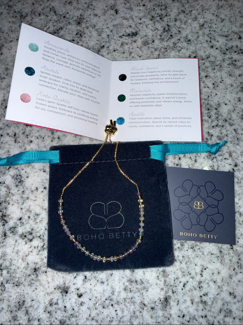 Boho Betty Wellness Gems Bracelet